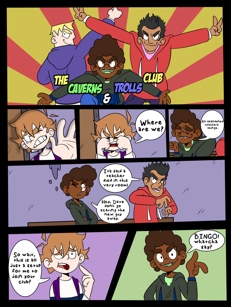 Chapter 1 – A New School Blues: Page 12