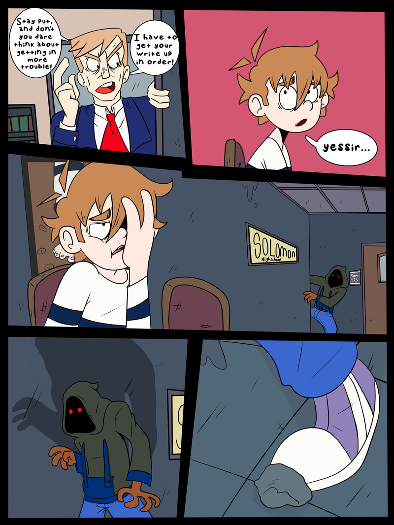 Chapter 1 – A New School Blues: Page 8